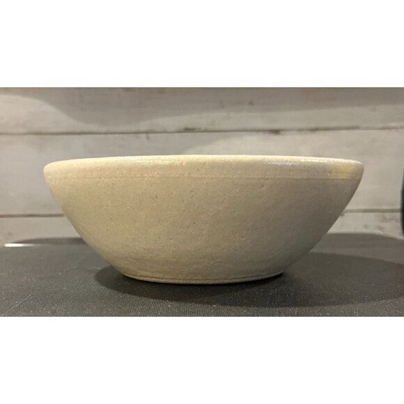 Handcrafted Turn & Burn Pottery Bowl Hummingbird & Flower Design Sea Grove NC US - Picture 2 of 4